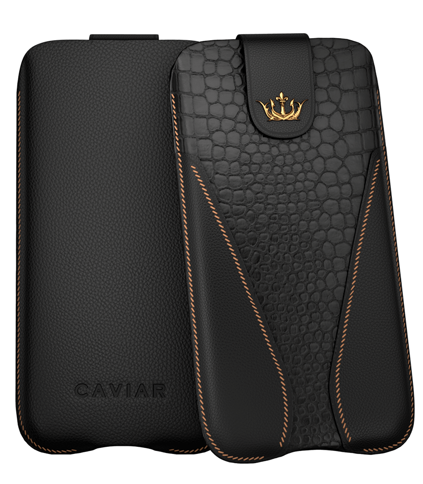 Black leather от caviar-phone.ru