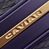 Логотип Caviar Purple Gold