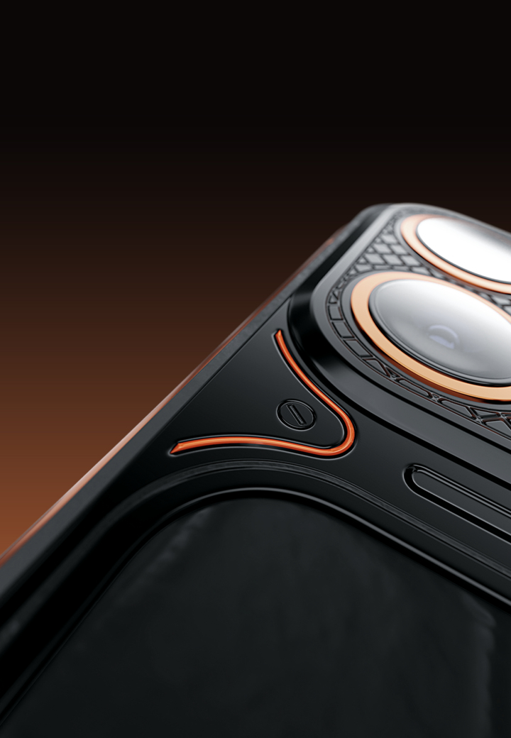 Авиационый титан Black Orange