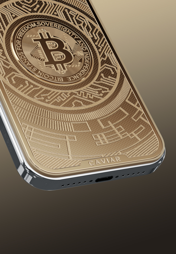Золото Bitcoin 18K