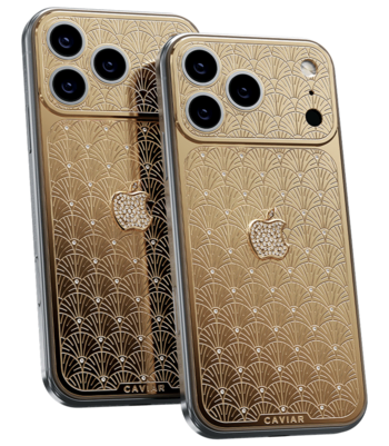 Кастом iPhone 17 Pro/Pro Max Пальметта 18K