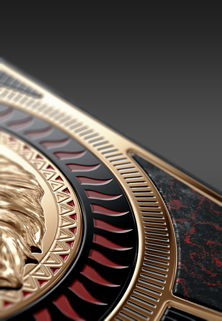 Узор из эмали Аслан