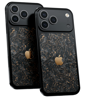 Легкий Кастом iPhone 17 Pro/Pro Max  Золотое Яблоко