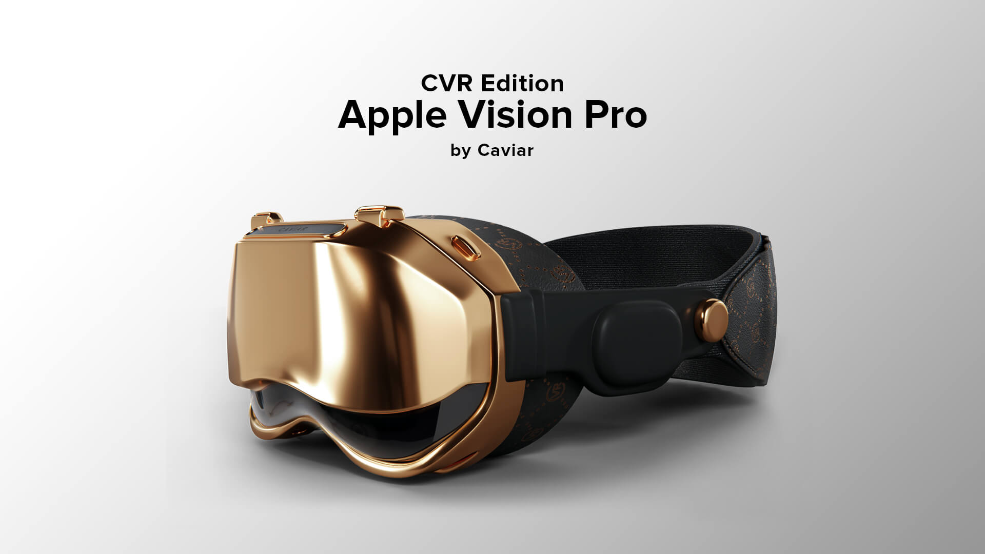 Caviar представил кастомный Apple Vision Pro, украшенный 18-каратным золотом