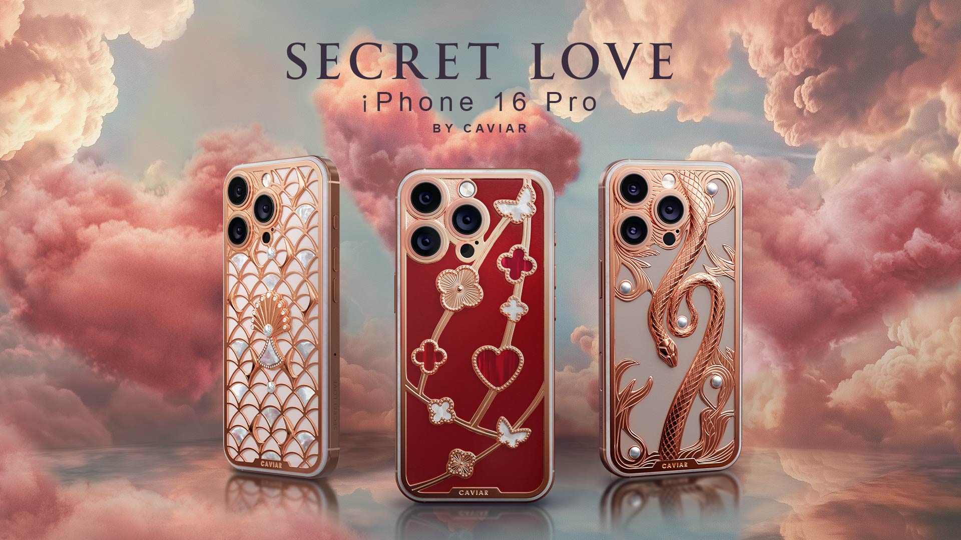 Caviar выпустил коллекцию iPhone 16 Pro "Secret Love"