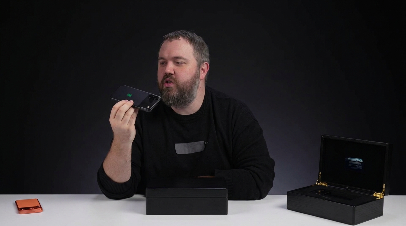 Wylsacom распаковал iPhone 17 Pro Max с черным корпусом: стандартная и персональная версия.